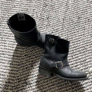 Frye engineer boots